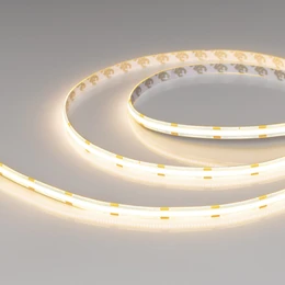 Фото #1 товара Светодиодная лента герметичная COB-SE-X544-8mm 24V Warm3000 (11 W/m, IP65, 5m) (Arlight, -)