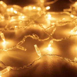 Фото #1 товара Светодиодная гирлянда ARD-STRING-CLASSIC-1000-CLEAR-100LED-PULSE Warm (230V, 7W) (Ardecoled, IP65)