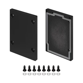 Фото #1 товара Заглушка IP-LINE-5475 BLACK глухая (Arlight, Металл)