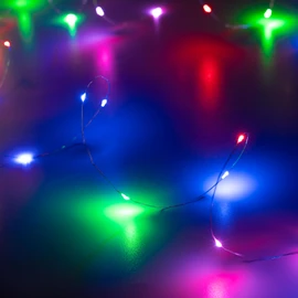 Фото #1 товара Светодиодная гирлянда ARD-DEW-HOME-10000-CLEAR-100LED-LIVE RGB (5V, USB, ПДУ) (Ardecoled, IP20)