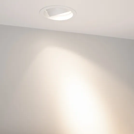 Фото #2 товара Светильник MS-VORTEX-BUILT-R135-30W Day4000 (WH-WH, 17 deg, 230V) (Arlight, IP20 Металл, 5 лет)