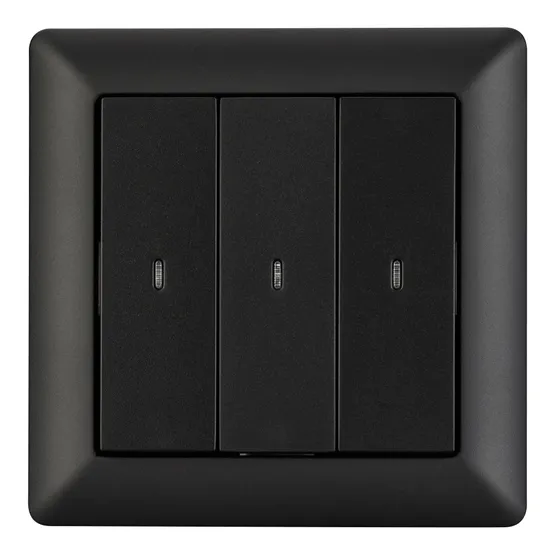 Фото #2 товара Панель Knob SR-KN0320-IN Graphite (KNX, DIM) (Arlight, -)