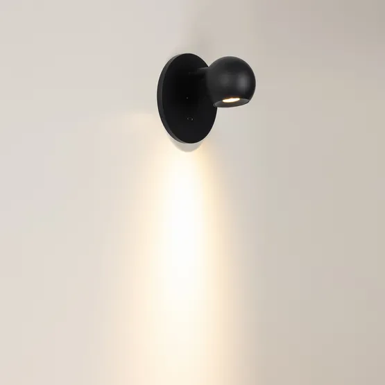 Фото #3 товара Светильник SP-OTTORI-WALL-CHARGE-6W Warm3000 (BK, 30 deg, 230V, USB-C) (Arlight, IP20 Металл, 3 года)