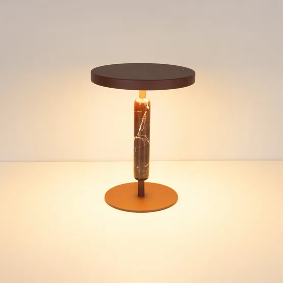 Фото #2 товара Светильник SP-ALYSS-TAB-R22.5х30-5W Warm3200-MIX (RD-BRG, 110 deg, 230V) (Arlight, IP20, Мрамор, 5 лет)