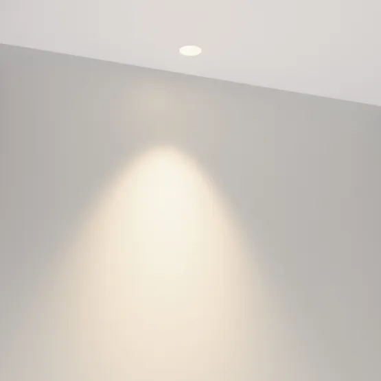Фото #3 товара Светильник MS-INVISIO-TRIMLESS-R35-5W Day4000 (WH-WH, 36 deg, 230V) (Arlight, IP54 Металл, 5 лет)