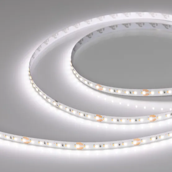 Фото #3 товара Светодиодная лента MICROLED-M240-8mm 24V White-CDW (9.6 W/m, IP20, 2216, 5m) (Arlight, Открытый)