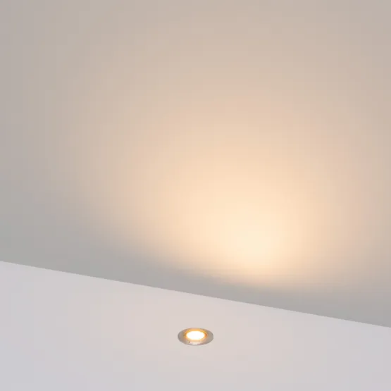 Фото #3 товара Светильник ART-PELURU-GROUND-R23-1W Warm2700 (SL, 100 deg, 24V) (Arlight, IP67 Металл, 3 года)