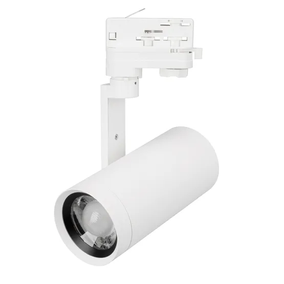 Фото #1 товара Светильник LGD-URANUS-4TR-R75-18W/25W Warm3500-MIX (WH, 20-50 deg, side holder, 230V) (Arlight, IP20 Металл, 5 лет)