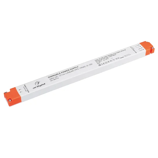 Фото #1 товара Блок питания ARV-SP-12144-LINEAR-PFC-TRIAC-0-10V (12V, 12A, 144W) (Arlight, IP20 Пластик, 5 лет)