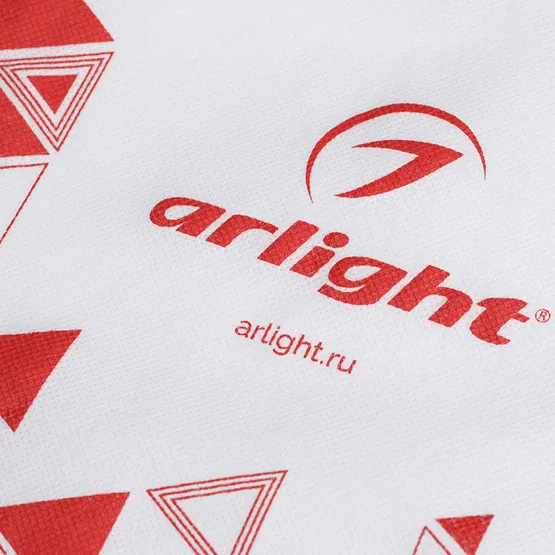 Фото #2 товара Сумка белая 38x38см с логотипом arlight (a) (Arlight, -)