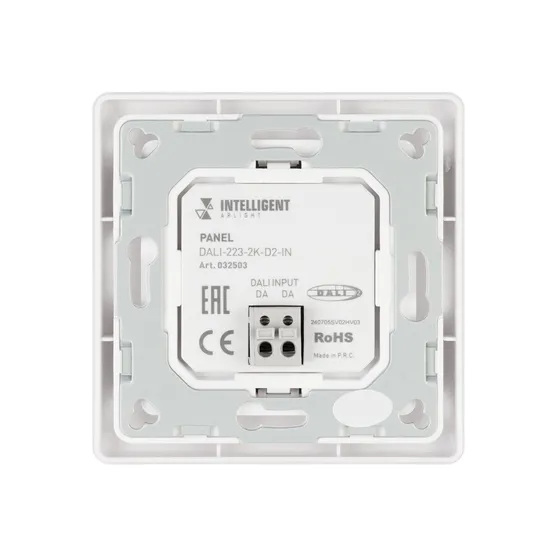Фото #4 товара INTELLIGENT ARLIGHT Панель DALI-223-2K-D2-IN (BUS, Free purpose) (IARL, -)