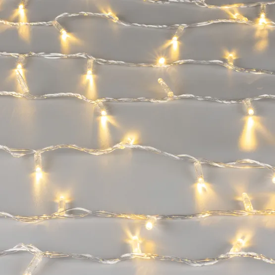 Фото #2 товара Светодиодная гирлянда Нить ARD-CLASSIC-10000-CLEAR-100LED-STD Warm (230V, 7W) (Ardecoled, IP65)