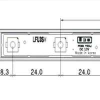 Фото #2 товара Модуль герметичный LFU-3SW 12V Cool White (LED FOR YOU Co., Ltd., Закрытый)