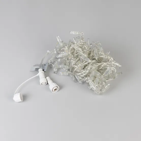 Фото #3 товара Светодиодная гирлянда ARD-STRING-CLASSIC-10000-CLEAR-100LED-STD WHITE (230V, 7W) (Ardecoled, IP65)