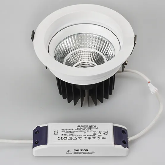 Фото #2 товара Светодиодный светильник LTD-140WH 25W Warm White 30deg (Arlight, IP40 Металл, 3 года)