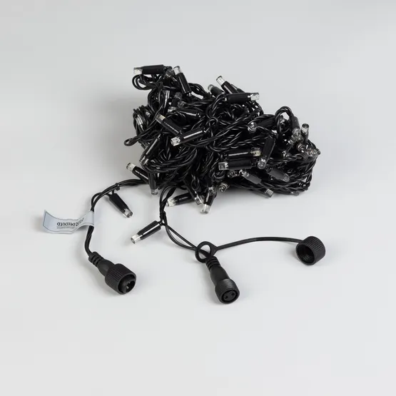 Фото #3 товара Светодиодная гирлянда ARD-STRING-CLASSIC-10000-BLACK-100LED-STD WHITE (230V, 7W) (Ardecoled, IP65)
