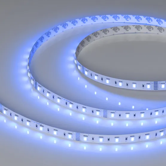Фото #5 товара Светодиодная лента RT-B60-12mm 24V RGBW-MIX-5-in-1 (20 W/m, IP20, 5060, 5m) (Arlight, RGB-CCT, RGB-MIX, RGB-White MIX)