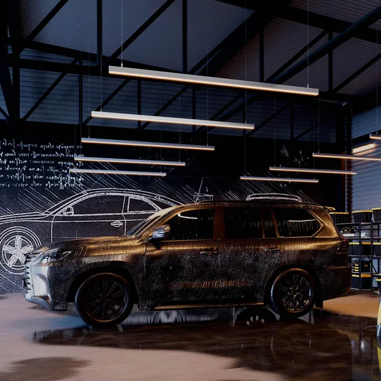 Фото #7 товара Профиль IP-LINE-4050-2000 BLACK (Arlight, Алюминий)