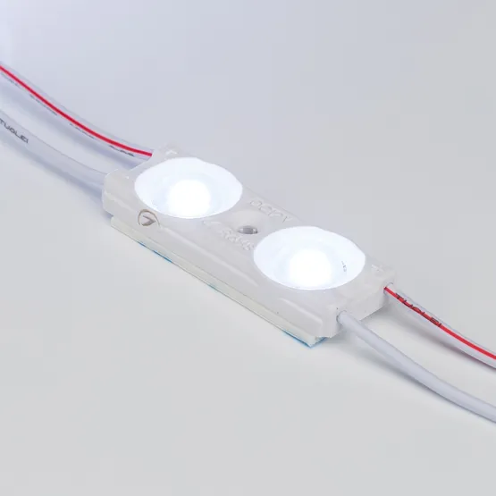 Фото #2 товара Модуль герметичный ARL-ORION-R10-12V Cool (2835, 2 LED) (Arlight, Закрытый)