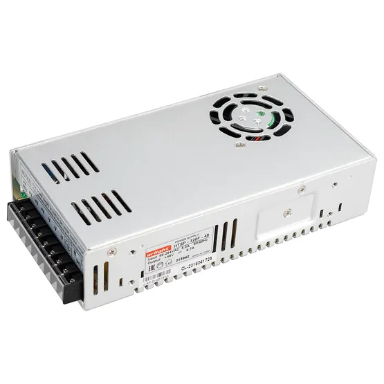 Фото товара Блок питания HTSP-320F-48 (48V, 6.7A, 320W, PFC) (Arlight, IP20 Сетка, 3 года)