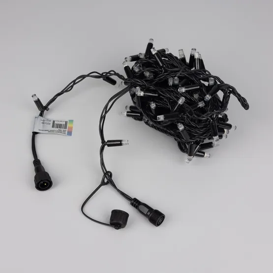 Фото #7 товара Светодиодная гирлянда ARD-STRING-CLASSIC-10000-BLACK-95LED-LIVE RGBW-DMX (24V, 10W) (Ardecoled, IP65)