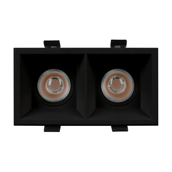Фото #4 товара Светильник MS-FLOW-BUILT-S157x85-2x6W Day4000 (BK, 55 deg, 230V) (Arlight, IP20 Металл, 5 лет)