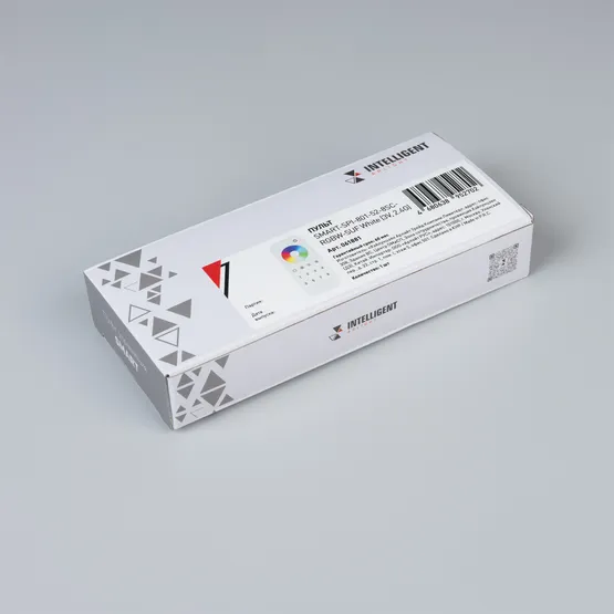 Фото #3 товара INTELLIGENT ARLIGHT Пульт SMART-SPI-801-52-8SC-RGBW-SUF White (3V, 2.4G) (IARL, IP20 Пластик, 5 лет)