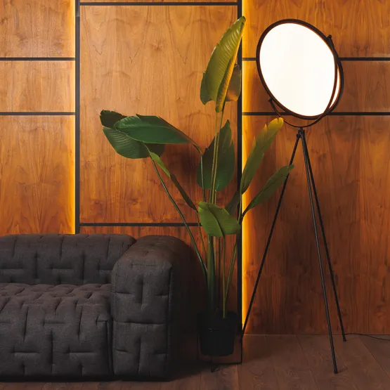 Фото #2 товара Светильник SP-LUNAR-FLOOR-D660-35W Dim-to-Warm (BK, 120 deg, 230V) (Arlight, IP20 Металл, 5 лет)