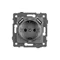 Минифото #3 товара Механизм розетки с USB зарядкой SCT-MUAA-PL-GR-V (250V, 16A) (Arlight, -)