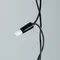 Минифото #2 товара Светодиодная гирлянда ARD-EDGE-CLASSIC-2400x600-BLACK-88LED-MILK-STD White (230V, 6W) (Ardecoled, IP65, 1 год)