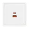 Минифото #3 товара ARL NOBE USB Розетка тип A+C софт-тач белый кварц SCT-MUAC-SFPL-FC-WH (65W, QC3) (Arlight, -)
