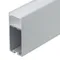 Минифото #1 товара Профиль с экраном SL-LINE-3691-2500 ANOD+OPAL (Arlight, Металл)