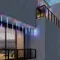 Минифото #2 товара Светодиодная гирлянда ARD-ICEFALL-CLASSIC-D12-1000-5PCS-CLEAR-120LED-LIVE RGB (230V, 11W) (Ardecoled, IP65)