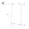 Минифото #2 товара Опора фланцевая OXOR-OK-D60-L3000 (BK) (Arlight, Сталь)
