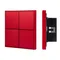 Минифото #1 товара INTELLIGENT ARLIGHT Кнопочная панель KNX-304-23-IN Rose Red (BUS, Frame) (IARL, IP20 Металл, 2 года)