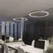 Минифото #2 товара Светильник SP-CIRCLE-HANG-O3535-D600-35W Warm3000 (RAL9005, 120 deg, 230V) IP40 LED (Arlight, Алюминий)