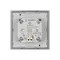 Минифото #3 товара INTELLIGENT ARLIGHT Кнопочная панель DALI-201-23-4G-DIM-DT6-IN Silver (BUS, Frame) (IARL, IP20 Металл, 3 года)