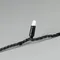 Минифото #11 товара Светодиодная гирлянда ARD-STRING-CLASSIC-10000-BLACK-100LED-MILK-SYNC RGB (230V, 6.5W) (Ardecoled, IP65)
